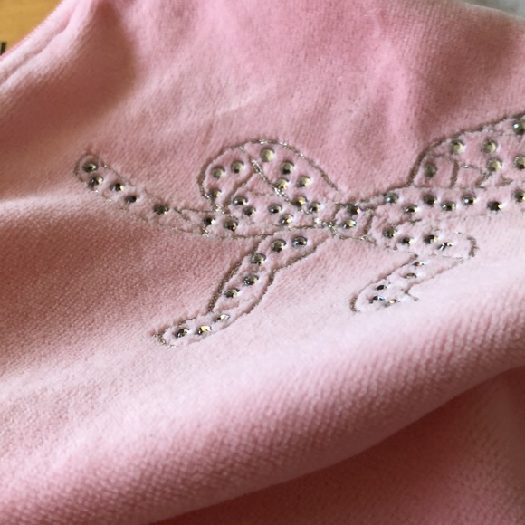 VINTAGE Y2K Juicy Couture velour long sleeve zip up jacket, size M - Picture 2 of 4